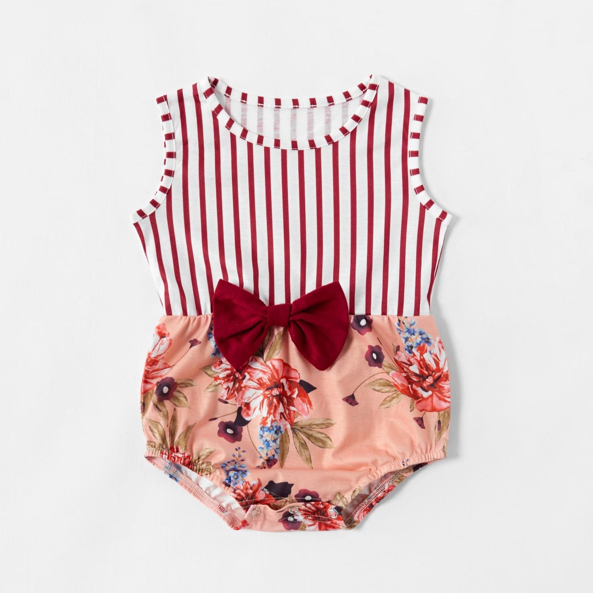 Parent-child Flower Dress.