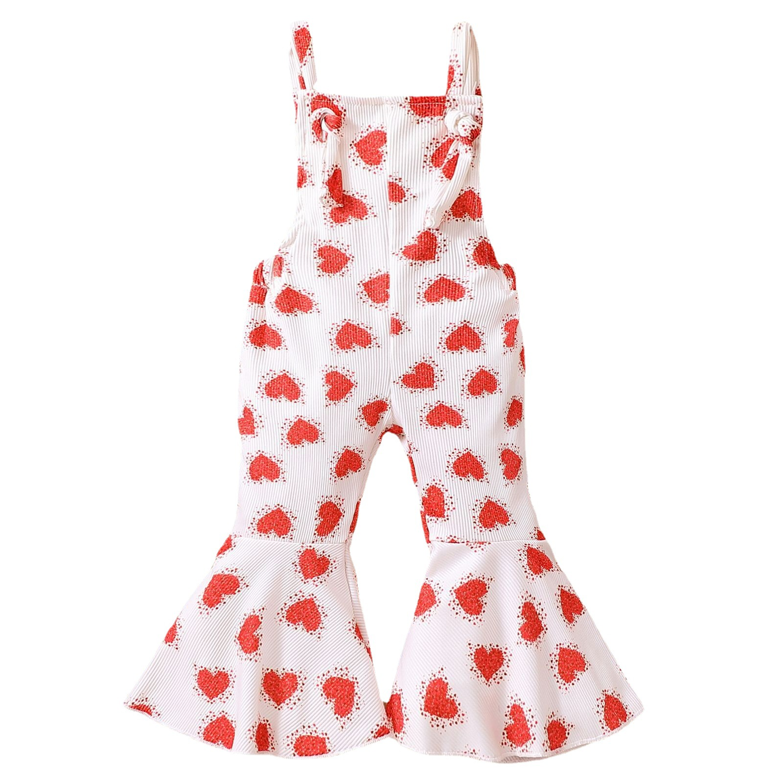 Toddler Valentine's Day Heart Jumpsuit.