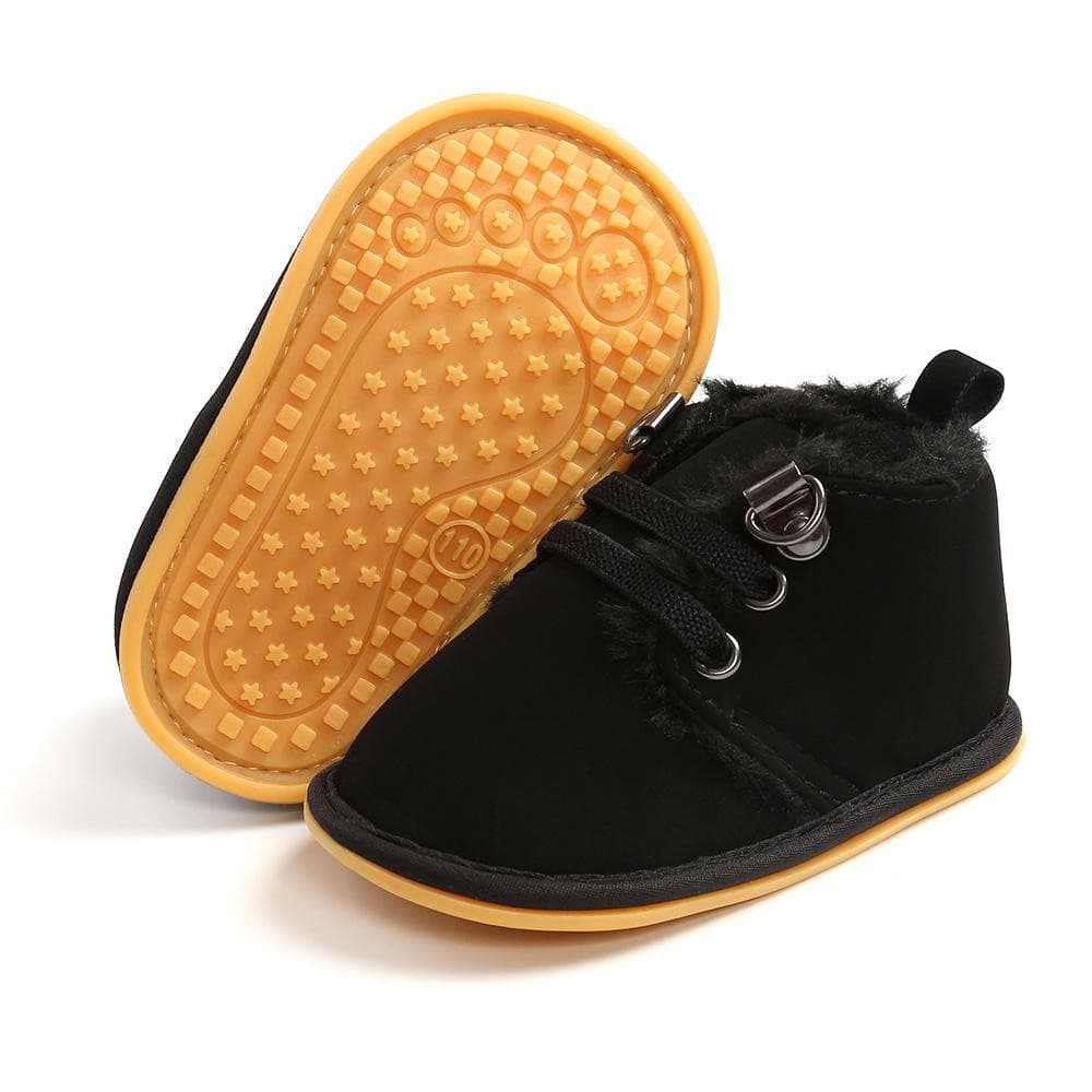 0-1 Year Old Baby Rubber-soled Non-slip Toddler Shoes.