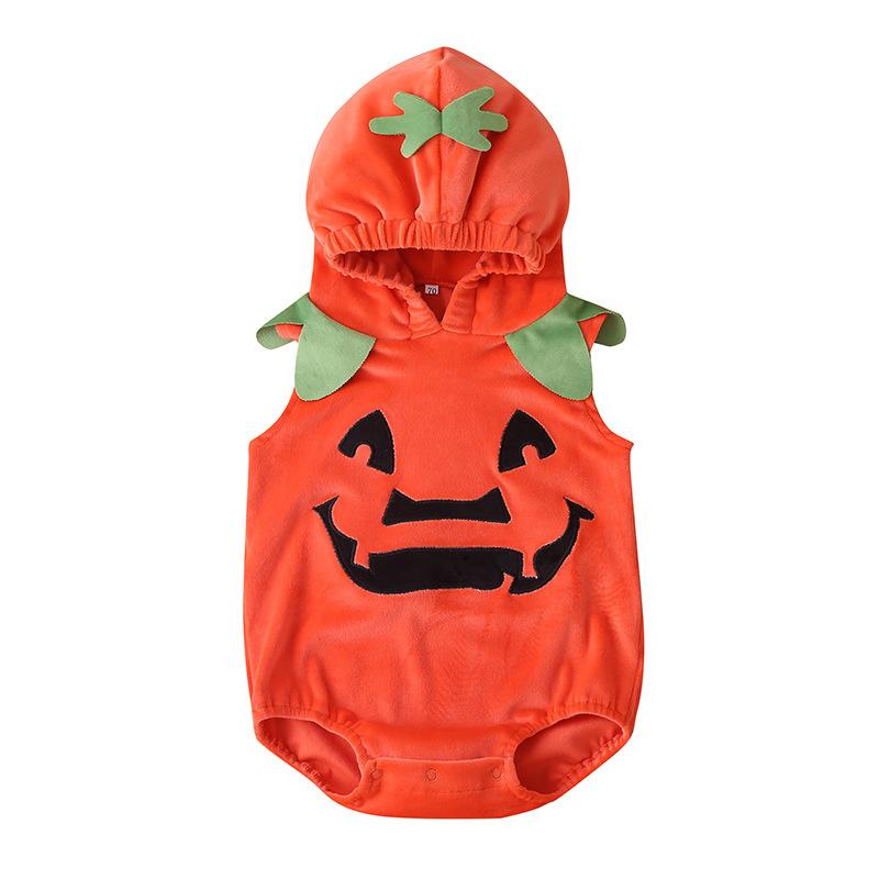 Baby Halloween Pumpkin Outfit-visikids