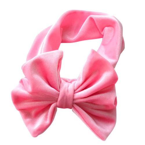 Baby Girls Infant Bow Headband.