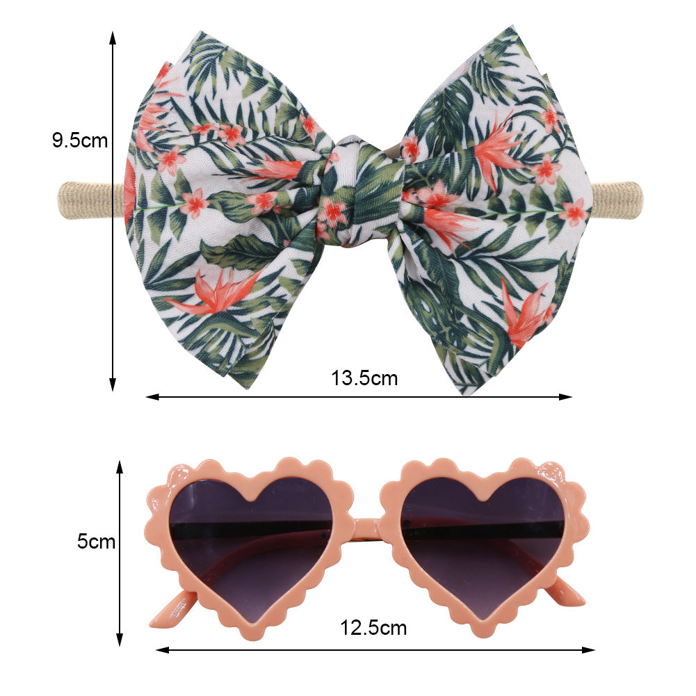 Baby Sunglasses+Headband set