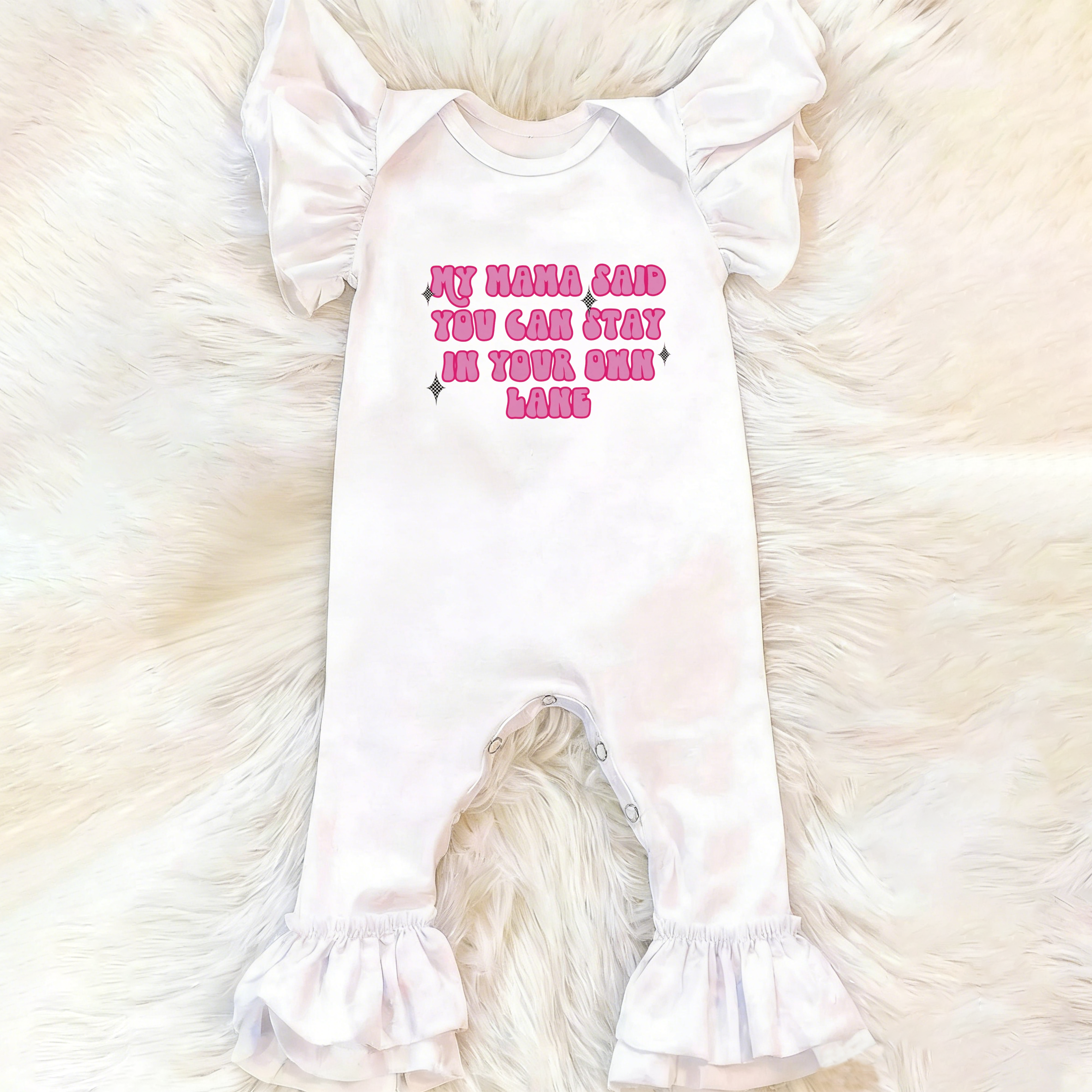 Baby My Mama Said You Can Stay In Your Own Lane Jumpsuit 