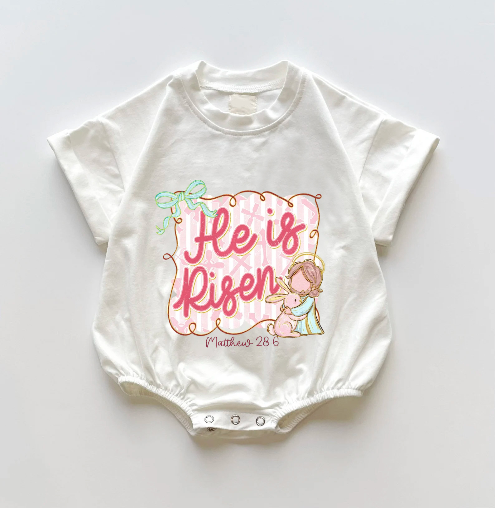 Baby He Is Risen Romper 