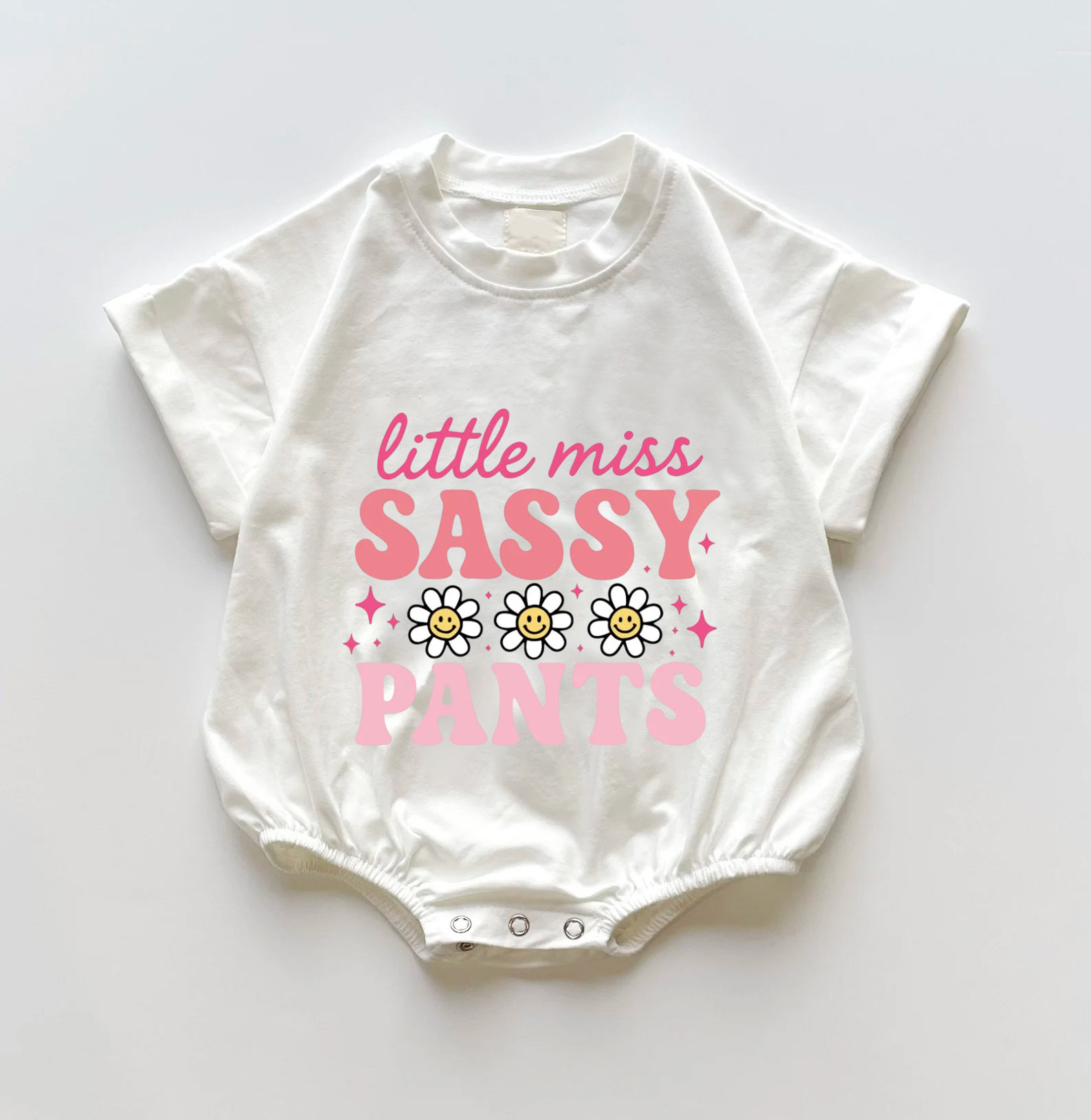 Baby Little Miss Sassy Pants Romper 