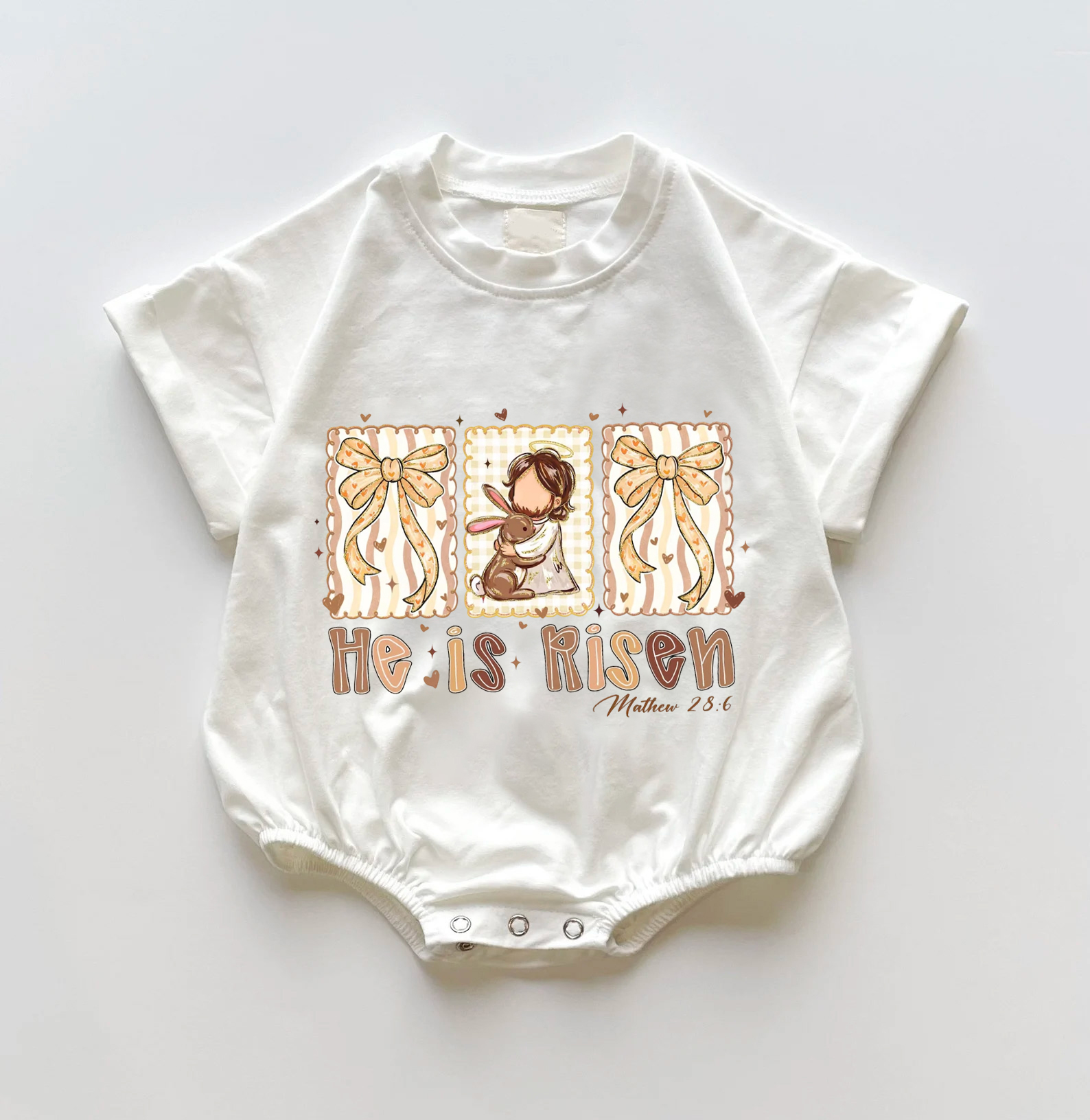 Baby He Is Risen Romper 