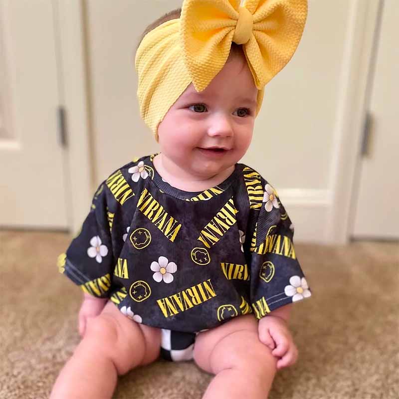 2 piece Baby Girl Print Set.