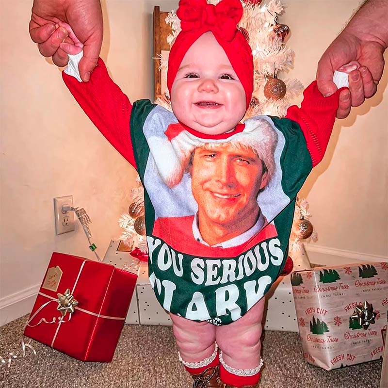 Baby Christmas Romper.