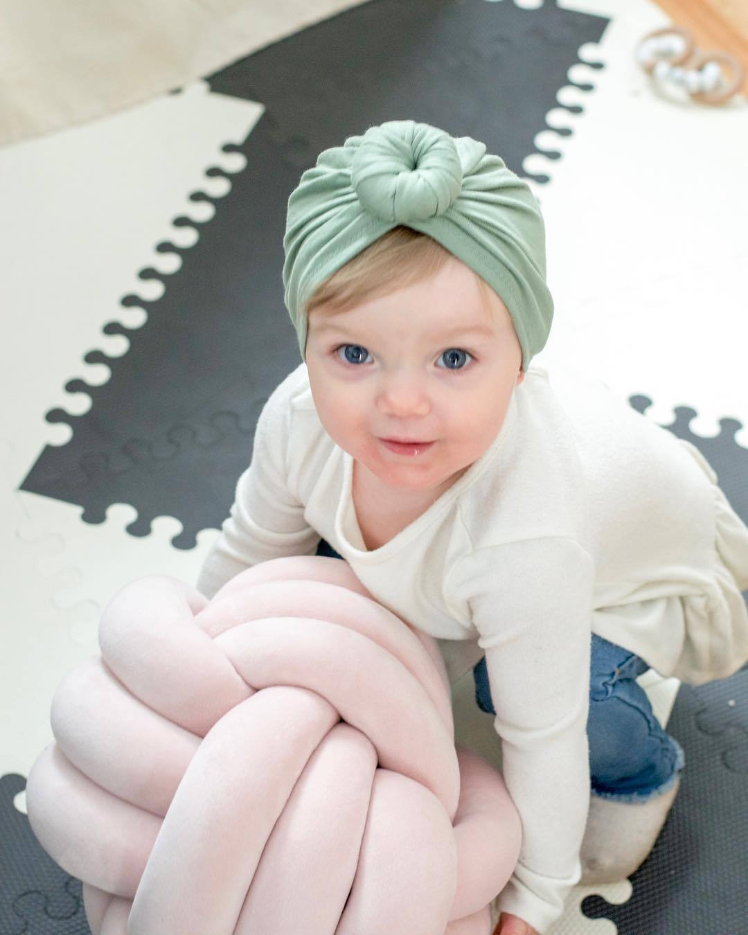 Baby Sassy India Doughnut Hood Hats.