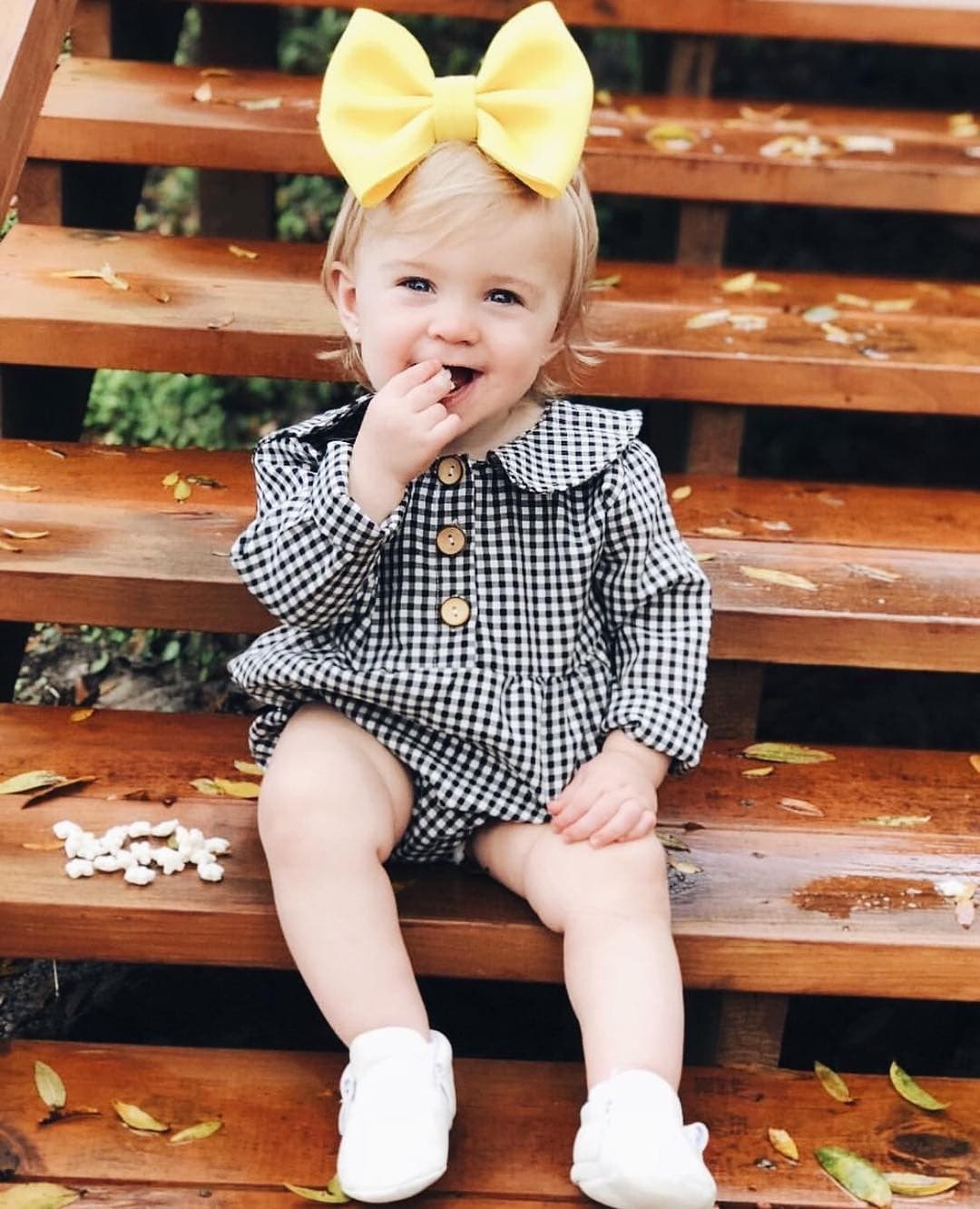 Baby Big Bowknot Hairband Headbands.