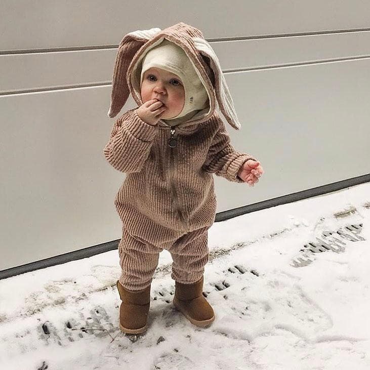 Baby Girl Boy Rabbit 3D Ear Outfits.