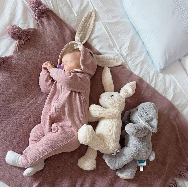 Baby Girl Boy Rabbit 3D Ear Outfits.