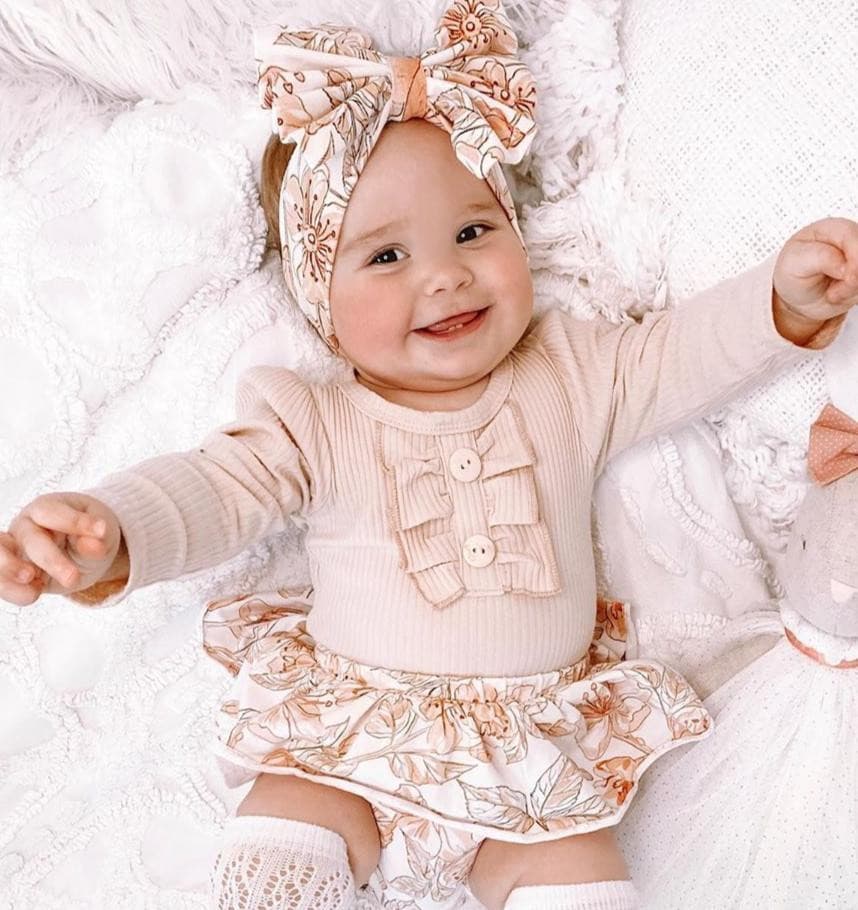 3-piece Baby Cute Romper Sets.