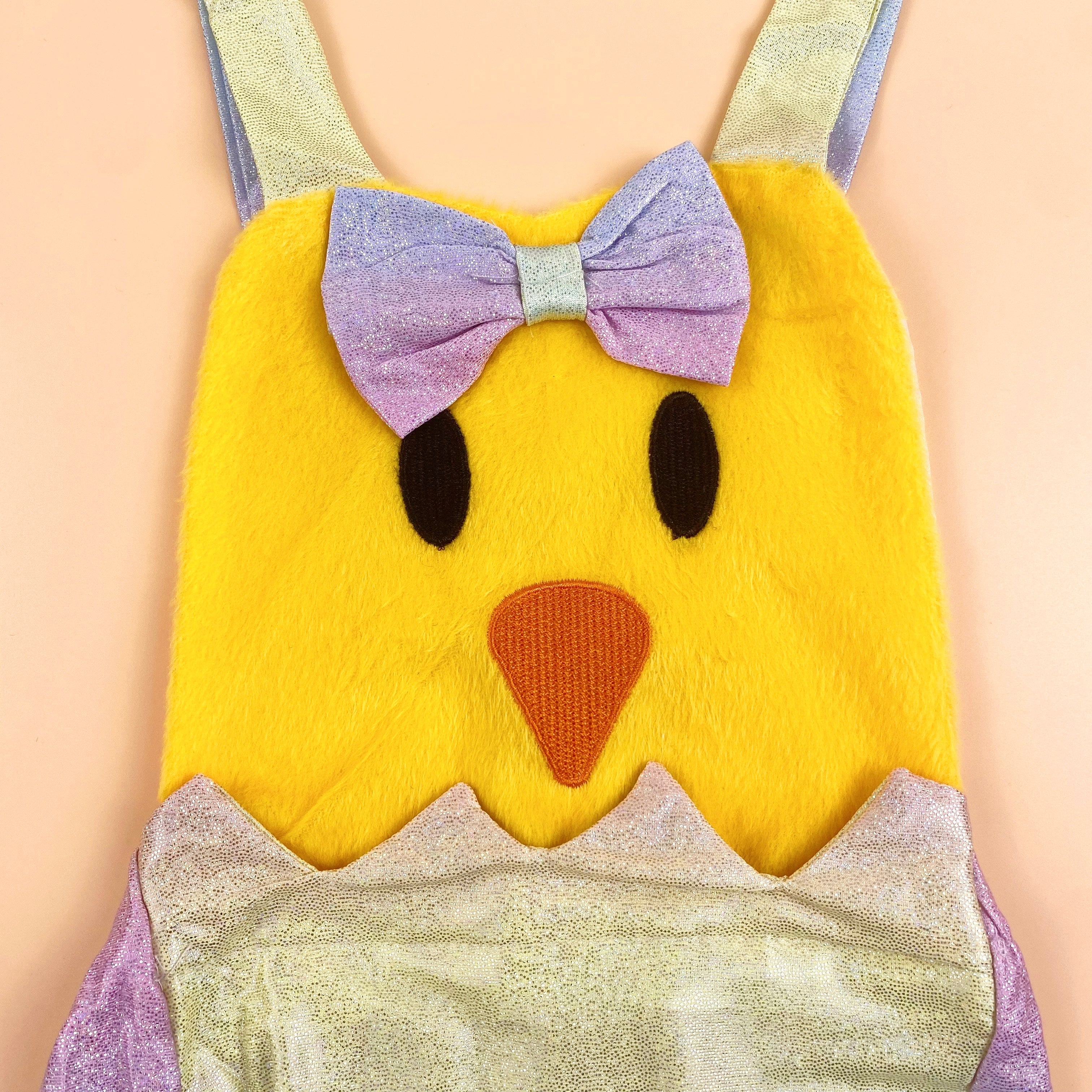 Baby Easter Chick Rompers.