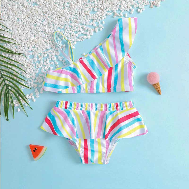 Toddler Stripe Bikini.