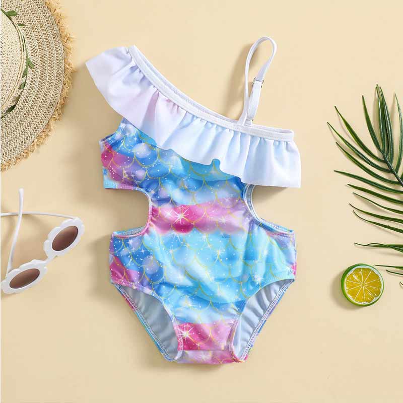 Toddler Mermaid Swimwear.