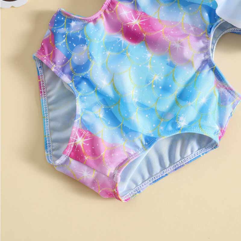 Toddler Mermaid Swimwear.