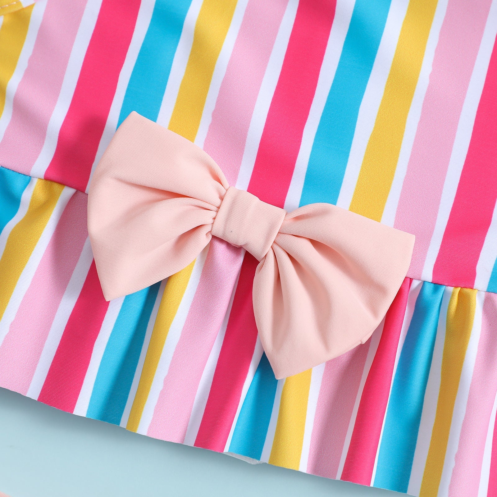 Toddler Rainbow Swimwear.