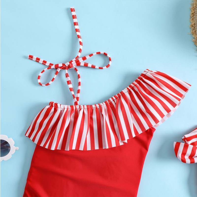 Toddler Reffles Swimwear.