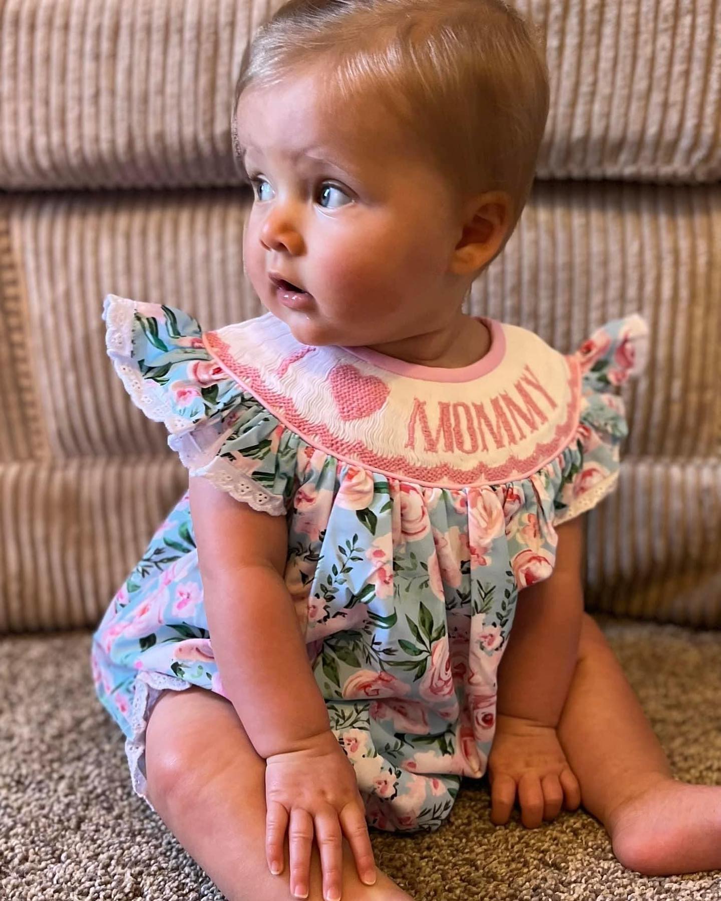 Baby I Love MOMMY Romper