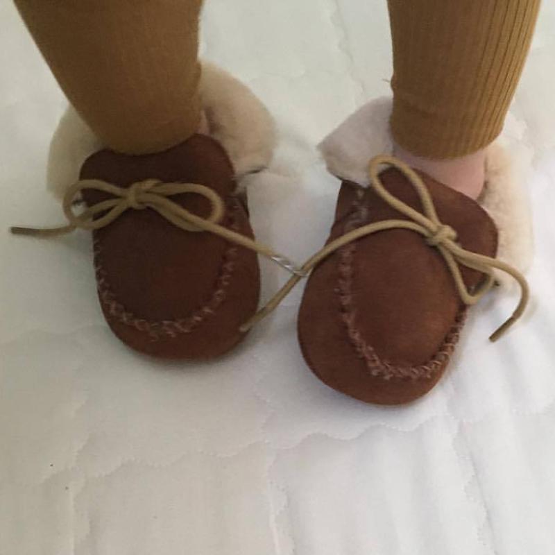 Baby Lamb Wool Toddler Shoes.