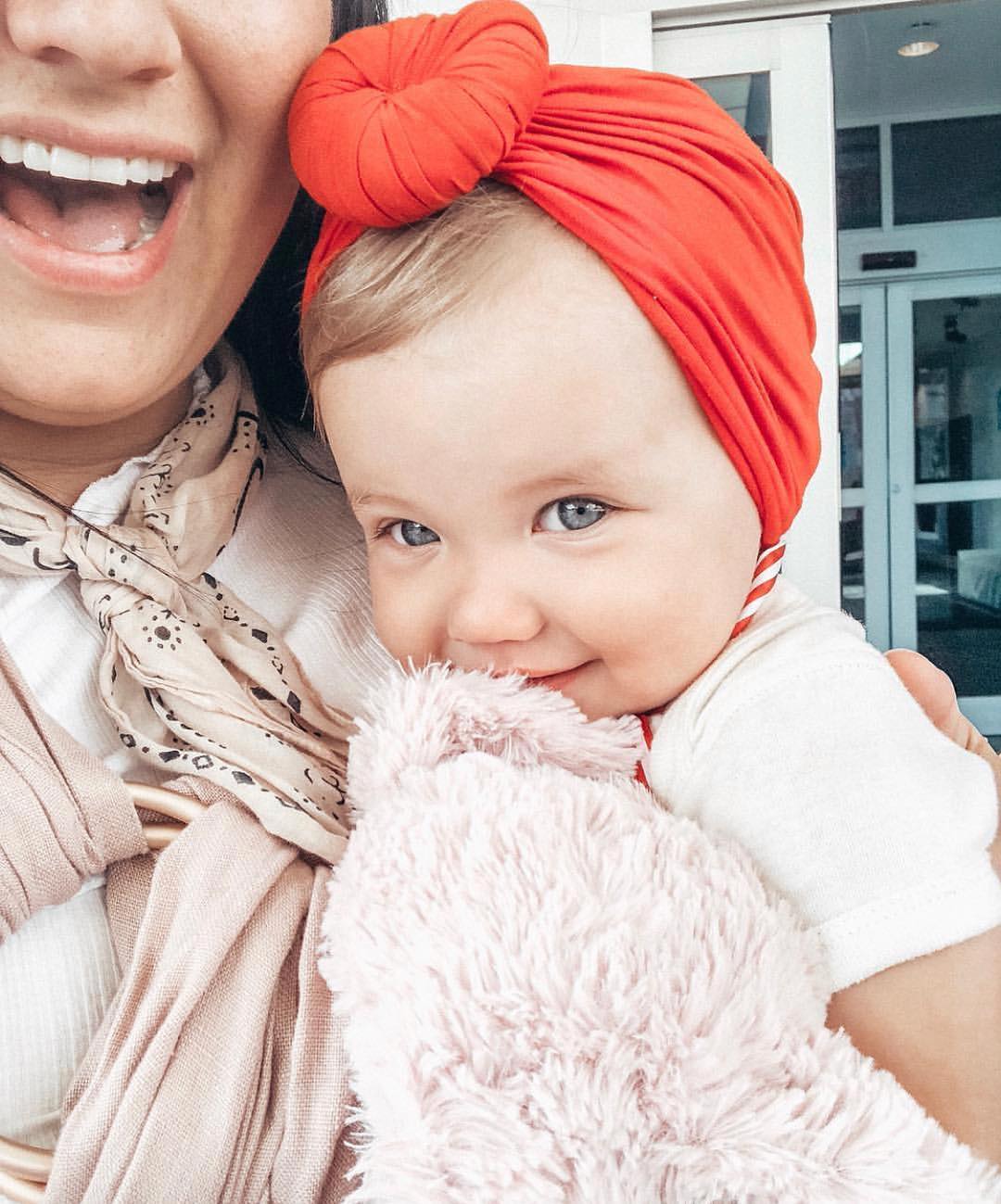 Baby Sassy India Doughnut Hood Hats.