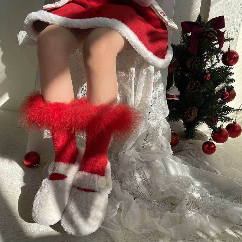 Girls Feather Lace Socks
