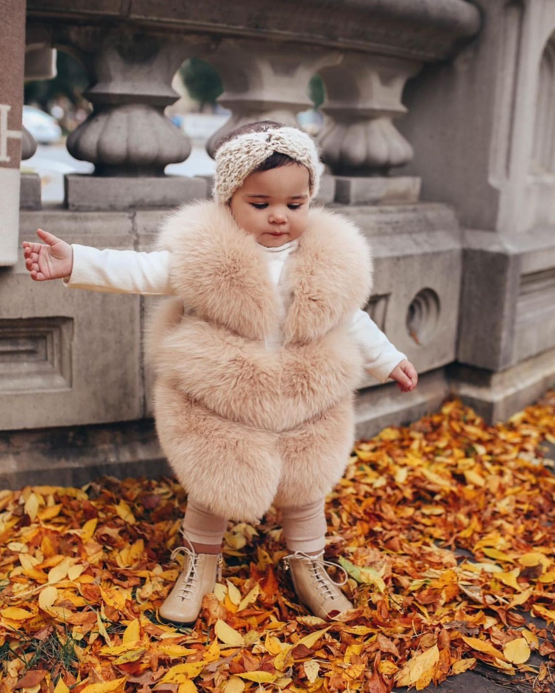 Girls Vest Winter Faux Fur Vests.