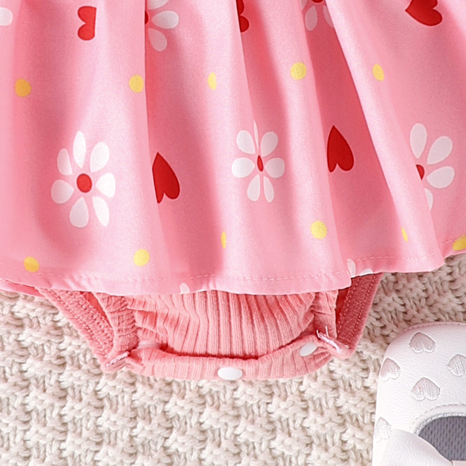 Baby Girl Valentine's Day Romper