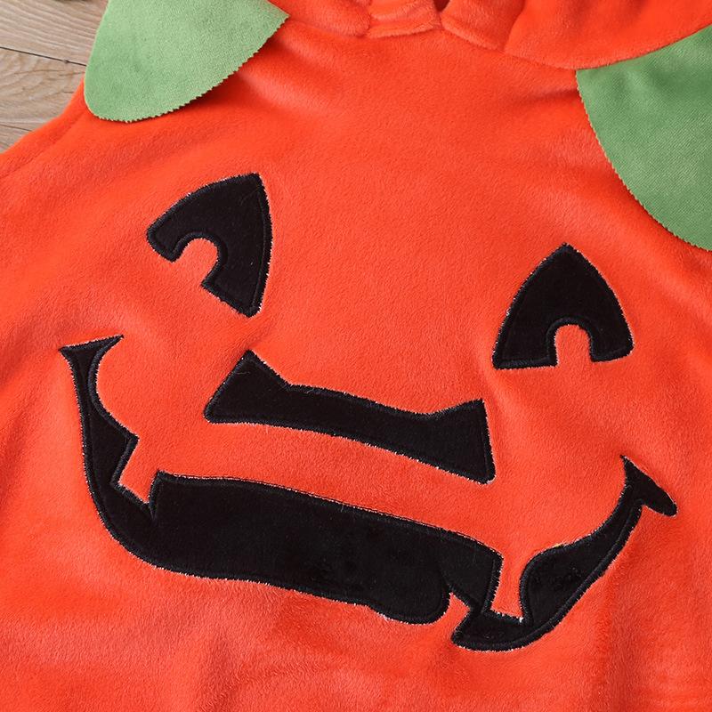 Baby Halloween Pumpkin Outfit-visikids