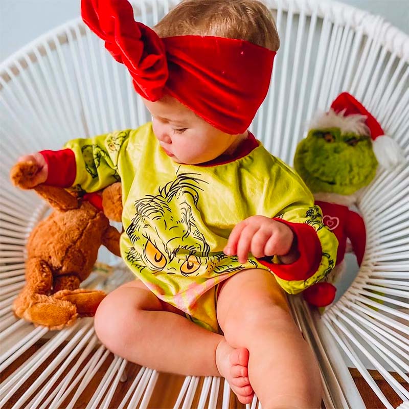 Baby Christmas Romper.
