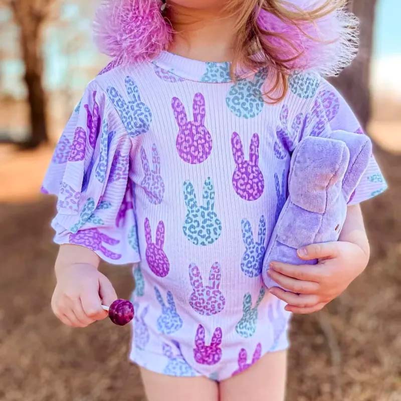 Baby Easter Print Romper