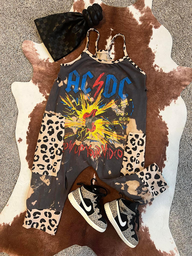 Baby ACDC Romper