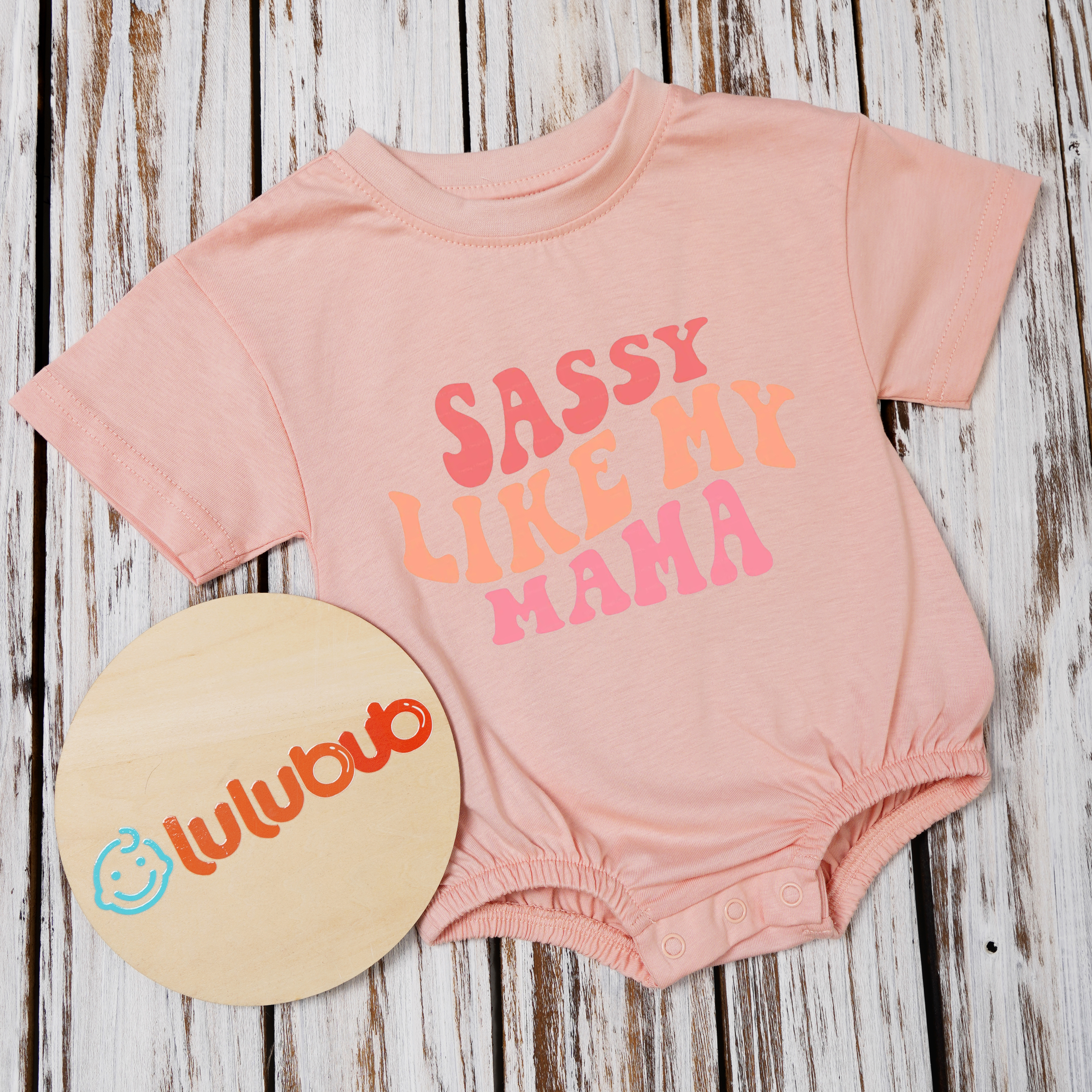 Baby Sassy Like My Mama Romper