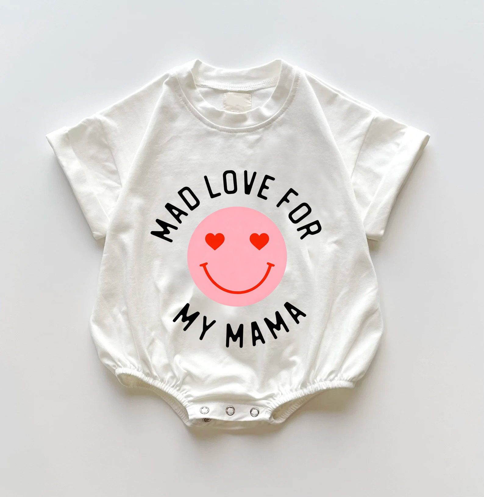 Baby Mad Love For My Mama Romper