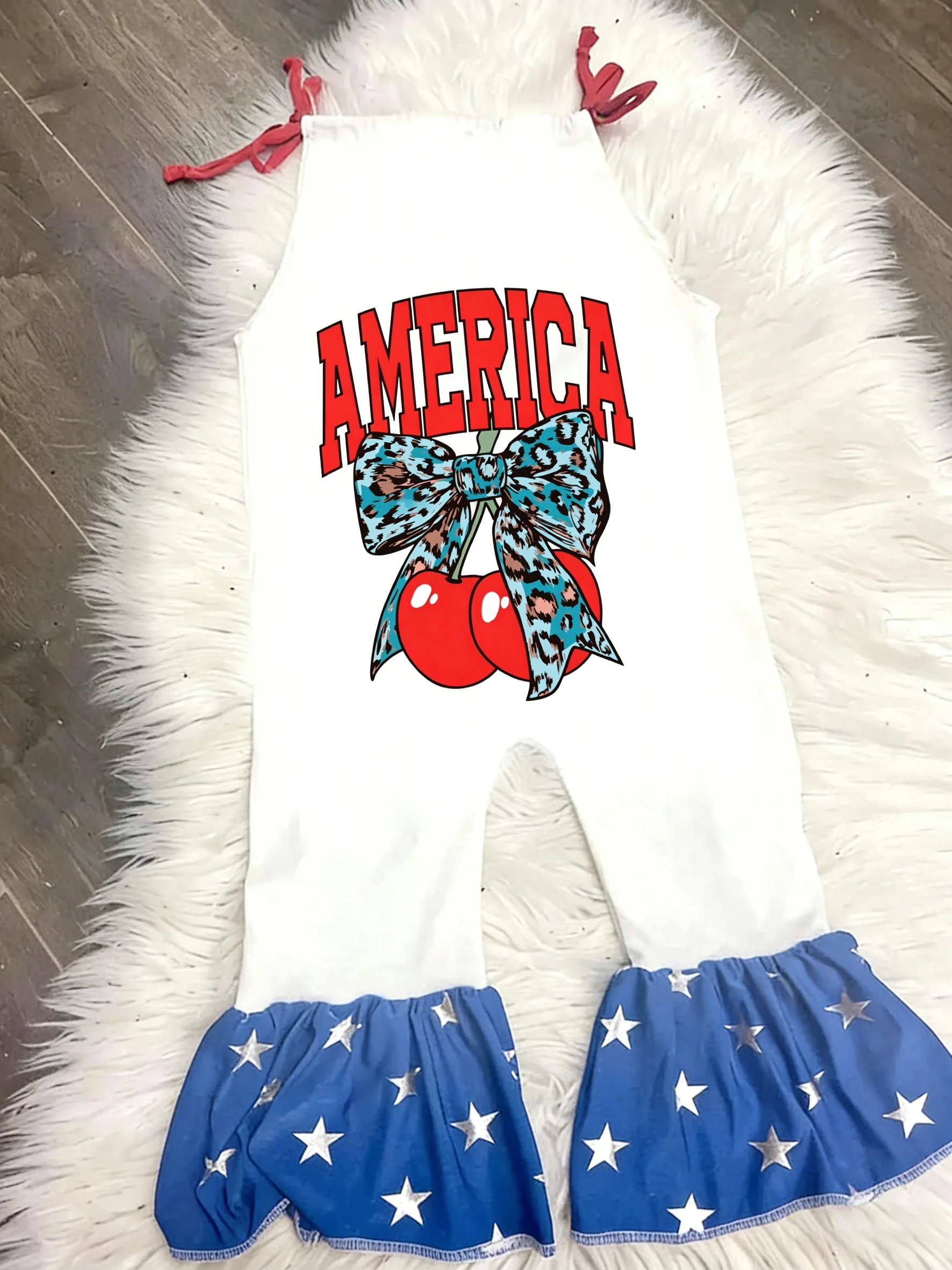Baby American Cherry Jumpsuit