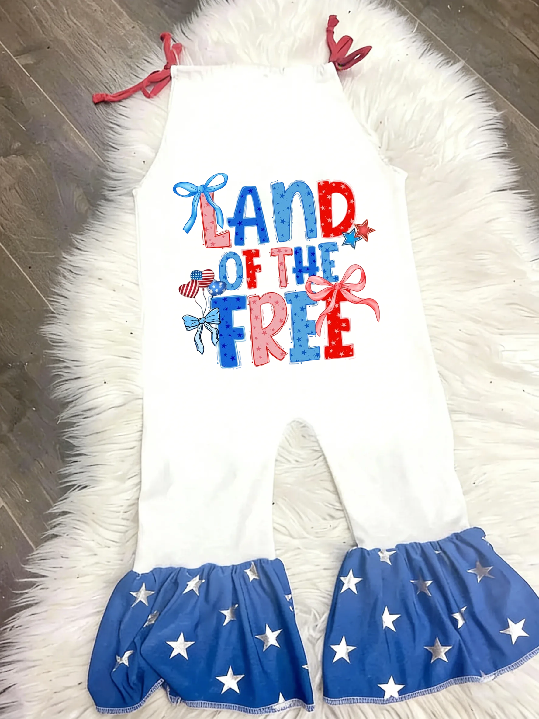 Baby Land Of The Free Jumpsuit 