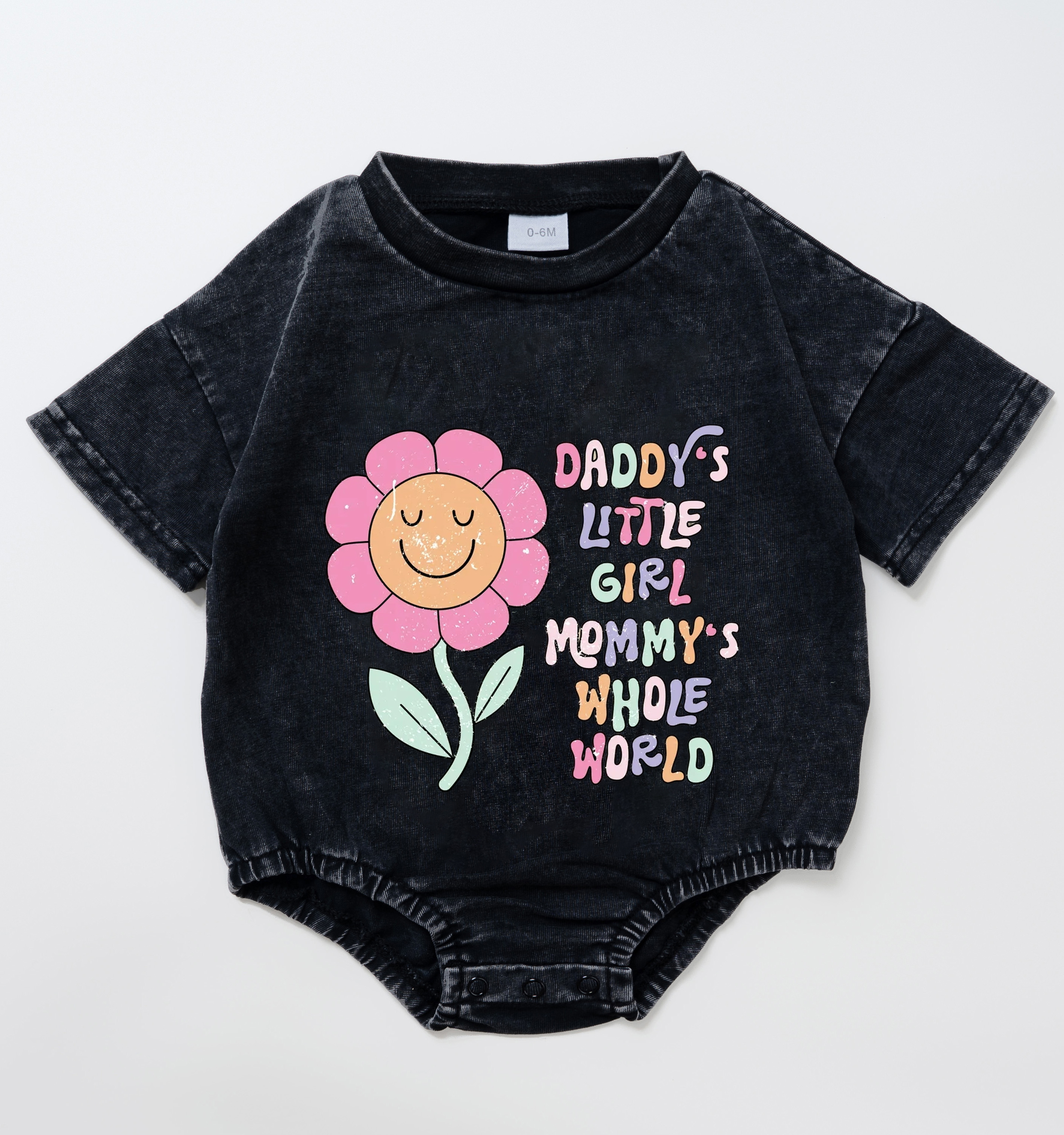 Baby Daddy's Little Girl Mommy's Whole World Romper