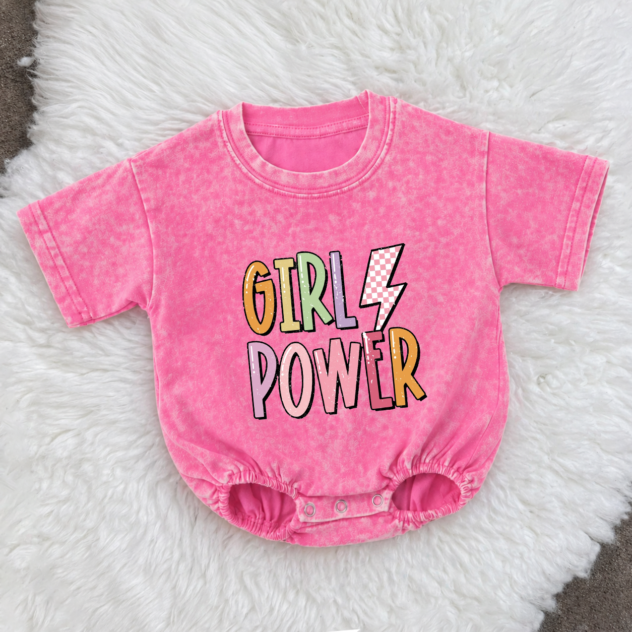 Baby Girl Power Romper