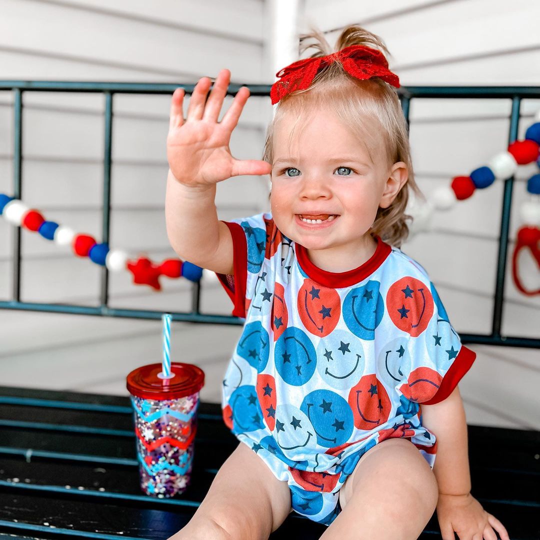 Baby Smile Cotton Romper