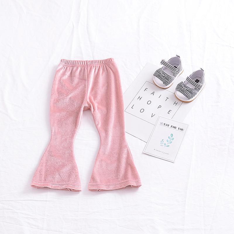 Baby Velvet Bell Pants.
