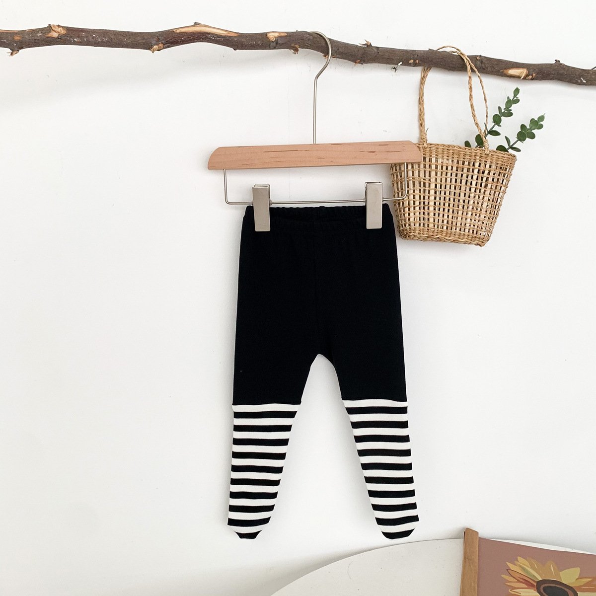 Baby Pure Striped Pantyhose-visikids