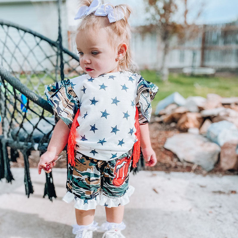 Baby Girl Camouflage Set
