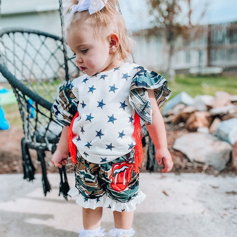 Baby Girl Camouflage Set