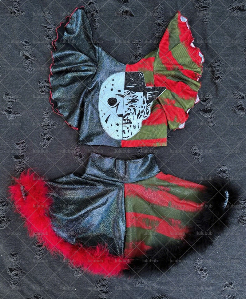 2-piece Girls Halloween Outfit