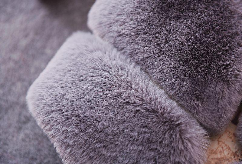 Girls Vest Winter Faux Fur Vests-visikids