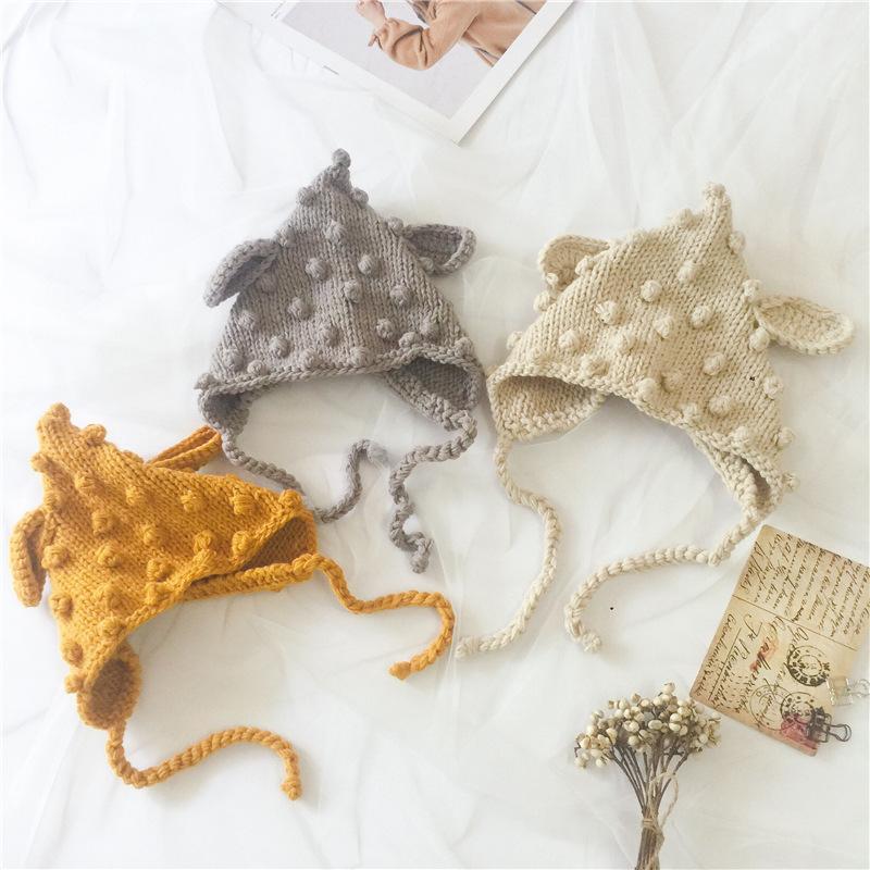 Baby Knitted Warm Hat.