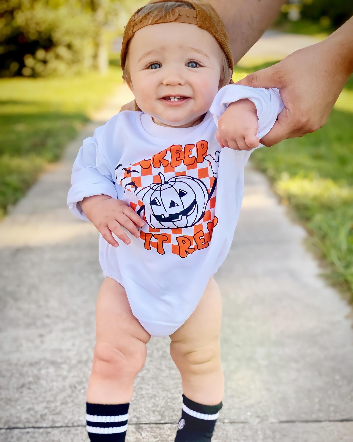 Baby Halloween Print Rompers