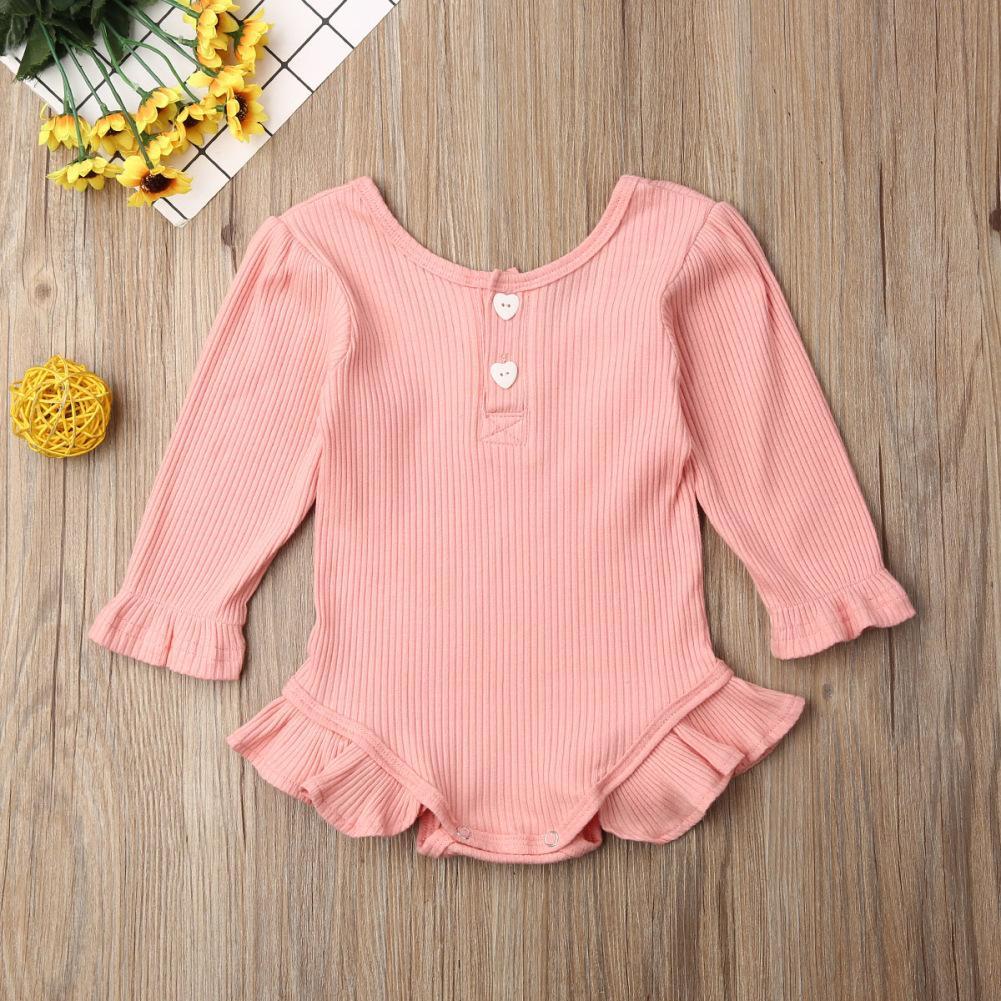 Baby Solid Color Home Jumpsuit-visikids