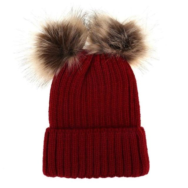 Lovely Winter Parent-child Hat.
